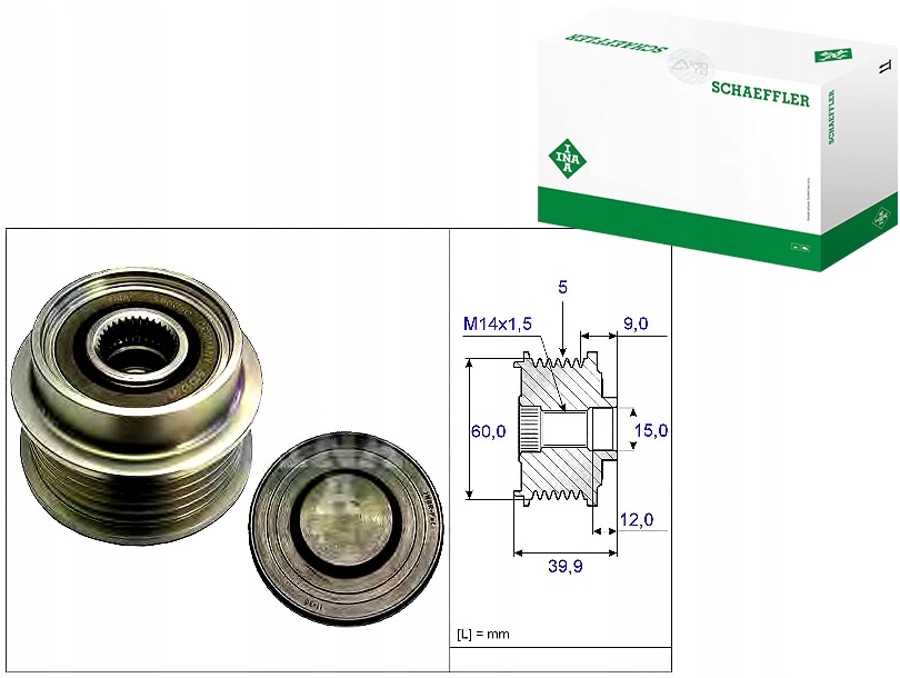 Купить Генератор - сцепление односторонний schaeffler ina 535 0180 10