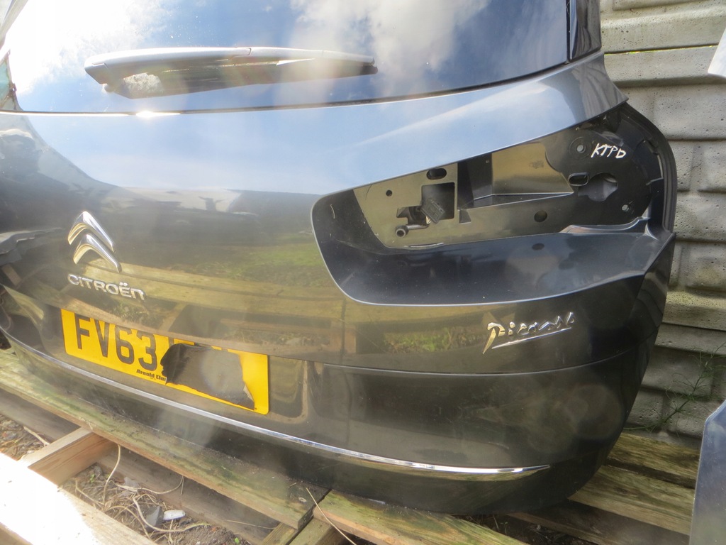фото №4, Citroen c4 picasso ii крышка багажника задняя ktpd хром камера