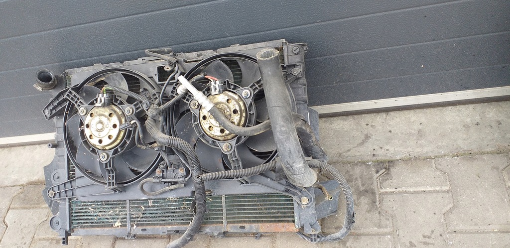 фото №7, Alfa romeo 156 комплект радиатор 1,8 1,9 td