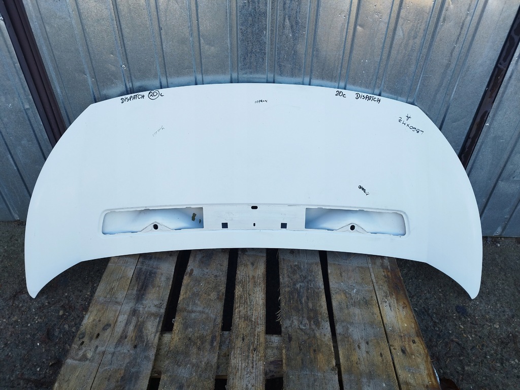 фото №1, Капот кришка двигуна peugeot expert ii jumpy scudo 2007-2016 колір ewpa