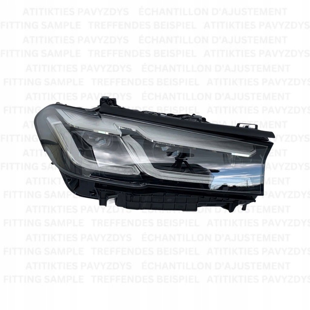 фото №8, Bmw 5 g30 lci f90 адаптивний led sprawa фара