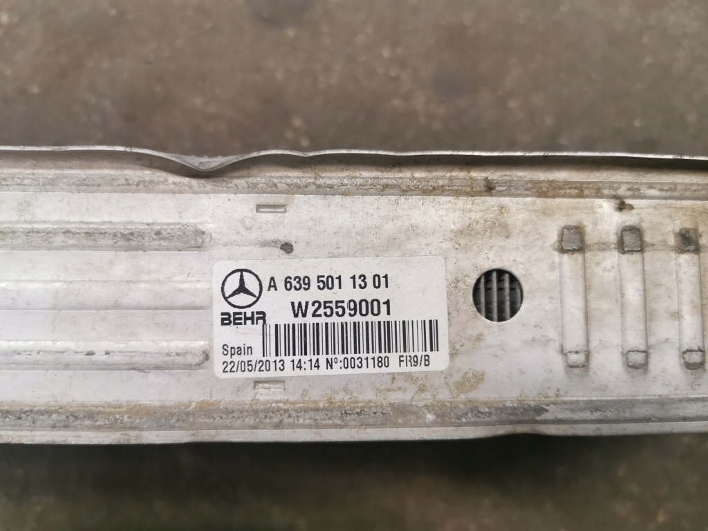 Радиатор интеркулер mercedes vito 2.2cdi с Разборки