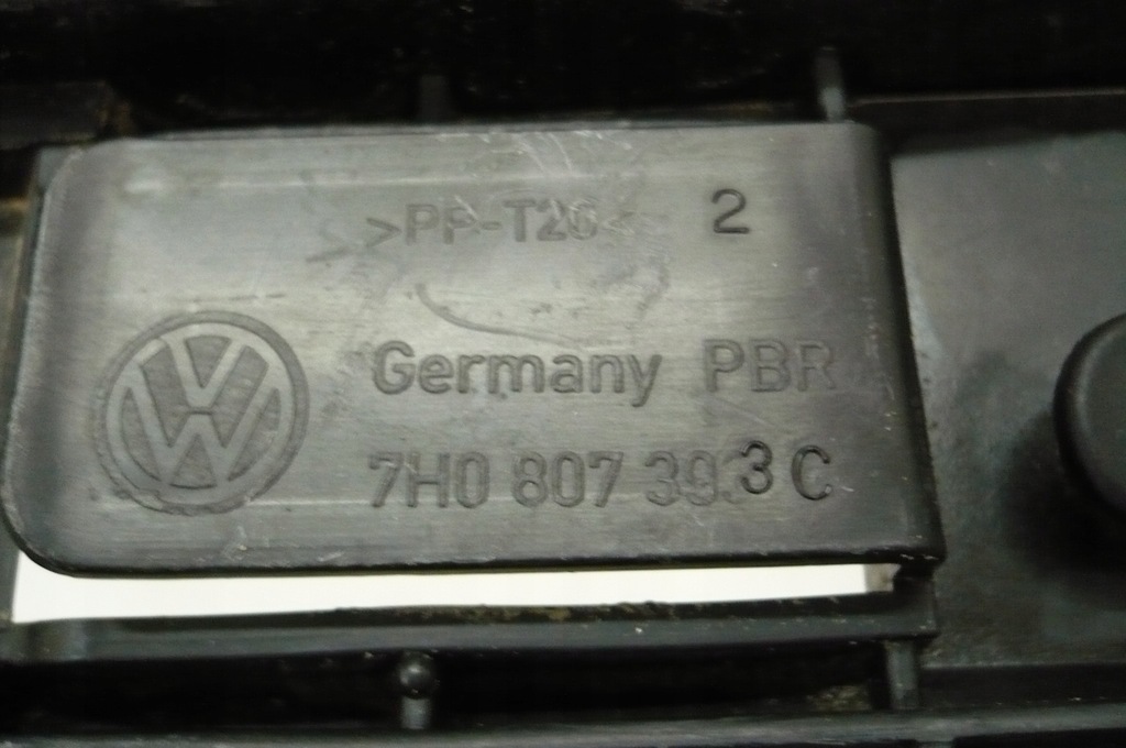 фото №10, Vw transporter t5 2003- напрямна кронштейн бампера лівий задня