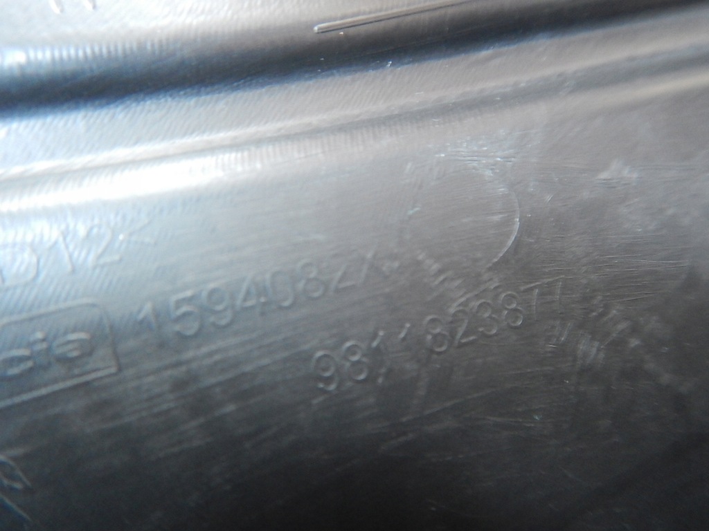 фото №13, Решітка бампера ліва peugeot expert citroen jumpy toyota proace 9811823877