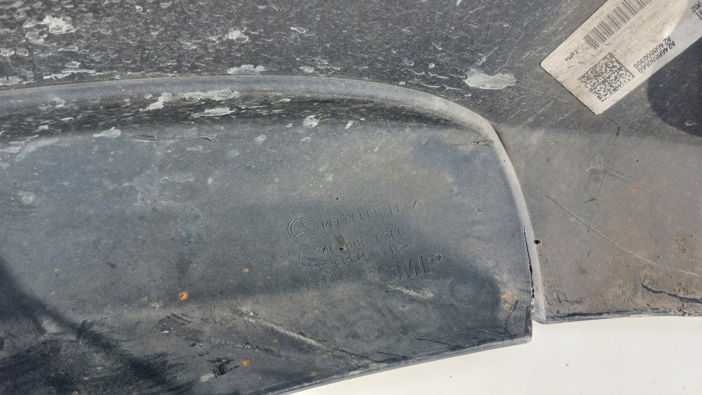 фото №16, Бампер перед передний mercedes w246 lift amg 14-18 eu