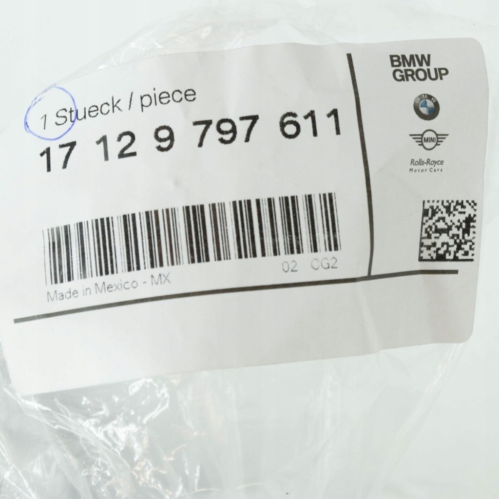 фото №10, Bmw x3 g01 верхній патрубок радіатора 9797611 17129797611