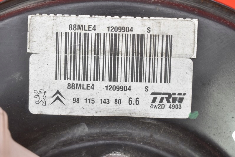 фото №7, Підсилювач гальм насос гальмівна 9811514380 citroen c-elysee 2 ii 1.2 vti 82 km 17-21