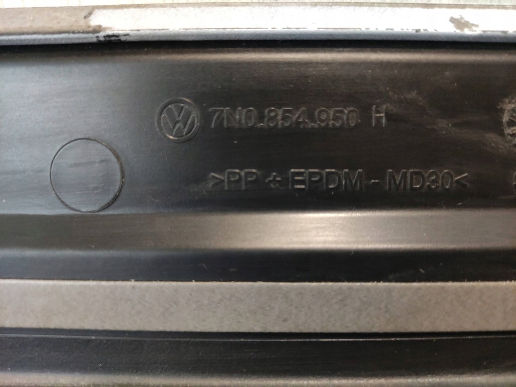 фото №8, Vw sharan ii 2 10- молдинг дверь левый задняя 7n0854950h