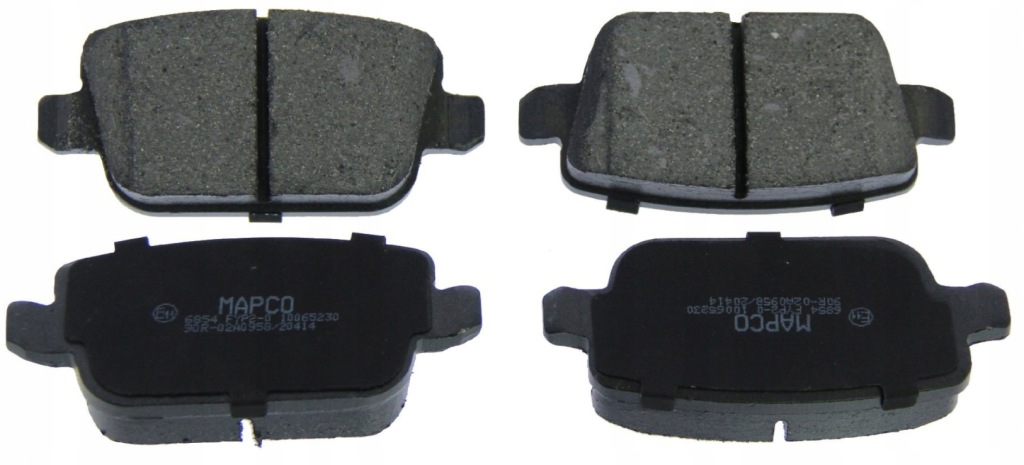 фото №1, Тормозные колодки тормозные ford mondeo iv s-max kuga задняя