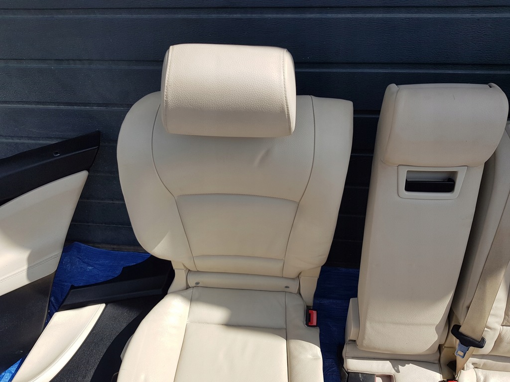 фото №14, Bmw 5 gt f07 сидіння заднє сидіння обшивки комплект шкіра