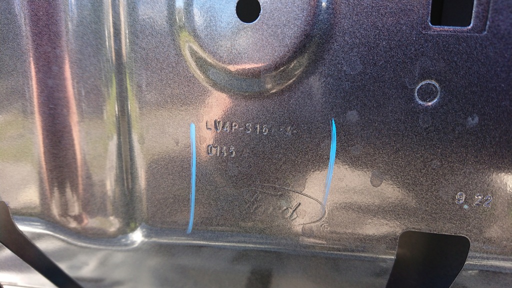 фото №8, Ford kuga mk3 iii 20- капот крышка двигателя