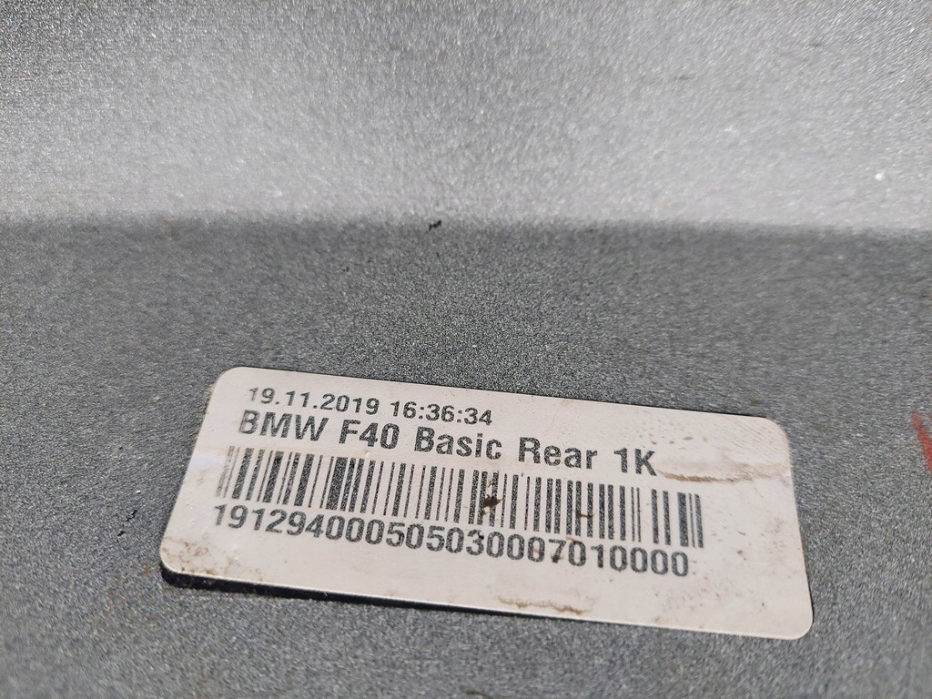 фото №8, Bmw 1 f40 бампер задняя задний