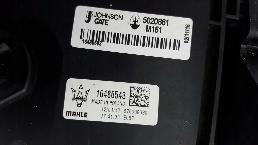 фото №7, Maserati ghibli 2013- вентилятор 16486543