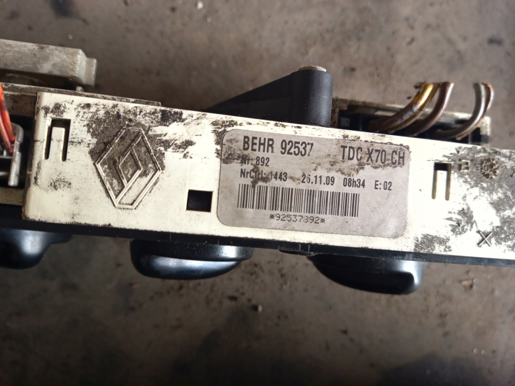 фото №6, Панель обдув renault master behr 92537 tdc x70ch