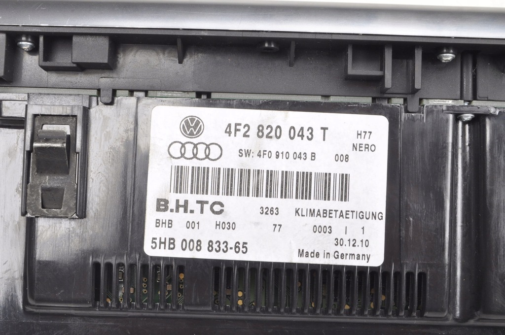 фото №9, Audi a6 c6 панель кондиционера 4f2820043t