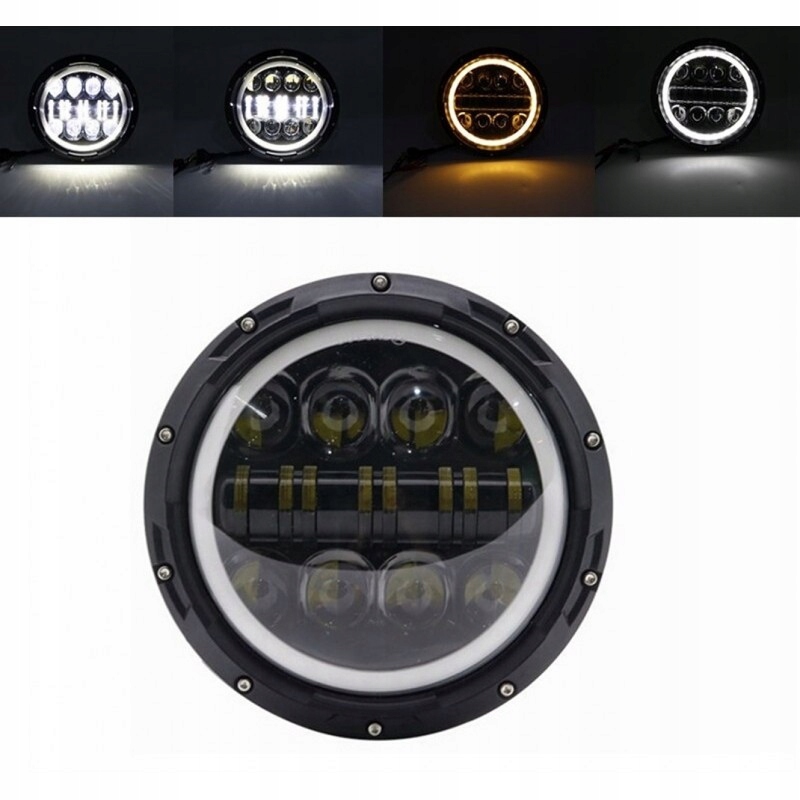 фото №9, Ford mustang лампа передня 7" full led 1szt