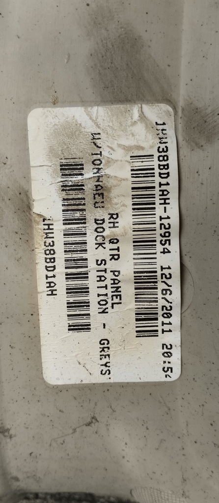 фото №6, Обшивка правый багажника обивка задняя chrysler grand lancia voyager 08-