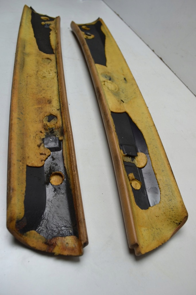 фото №6, Mercedes w123 накладки защита стоек передних a