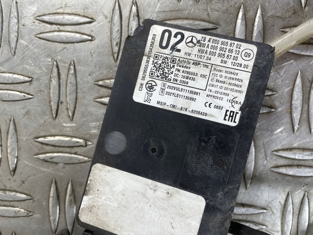 C klasa w205 14- датчик модуль радар acc distronic джгут a0009058702 Недорого