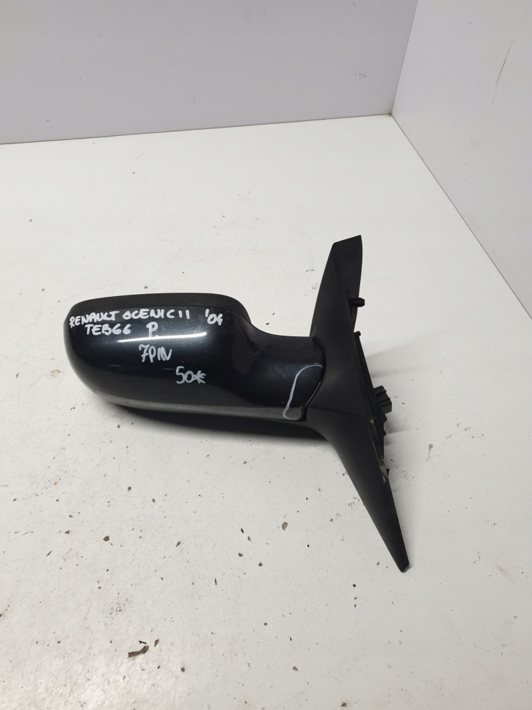 фото №2, Lustterko праве 7 pin renault scenic ii 04r. teb66