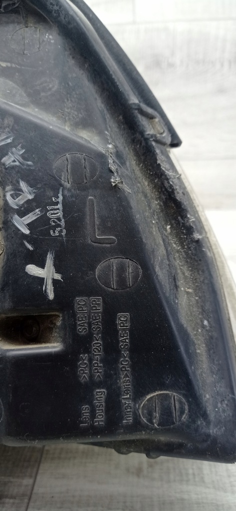 фото №11, Nissan x-trail t30 01-07 лампа левая перед europa - uszk крепления