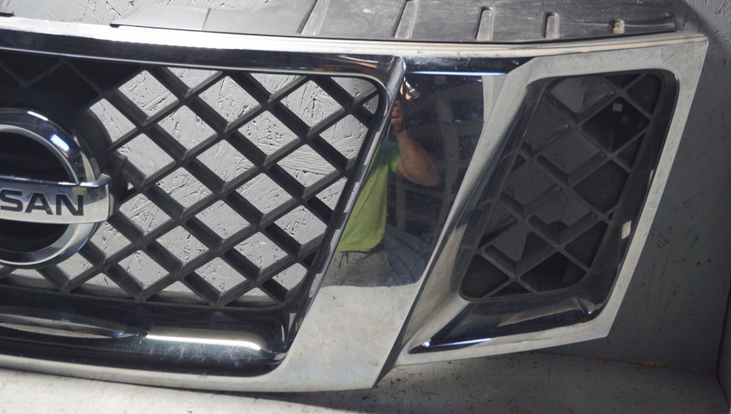 фото №3, Решітка радіатора решітка радіатора nissan navara d40 lift