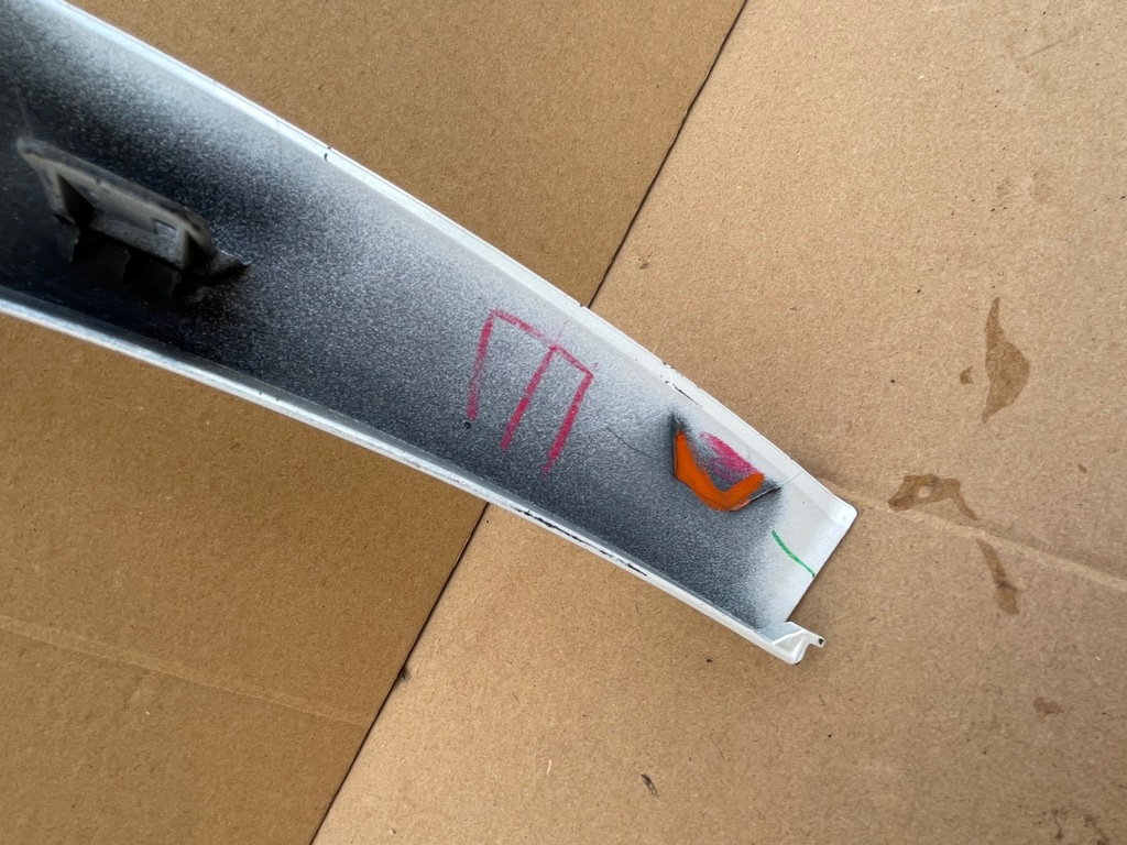 фото №8, Lexus rx v левая молдинг крыла перед передняя