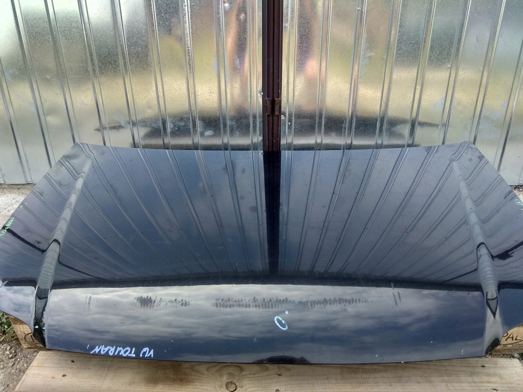 фото №8, Капот крышка двигателя vw touran i 03-06 granatowa