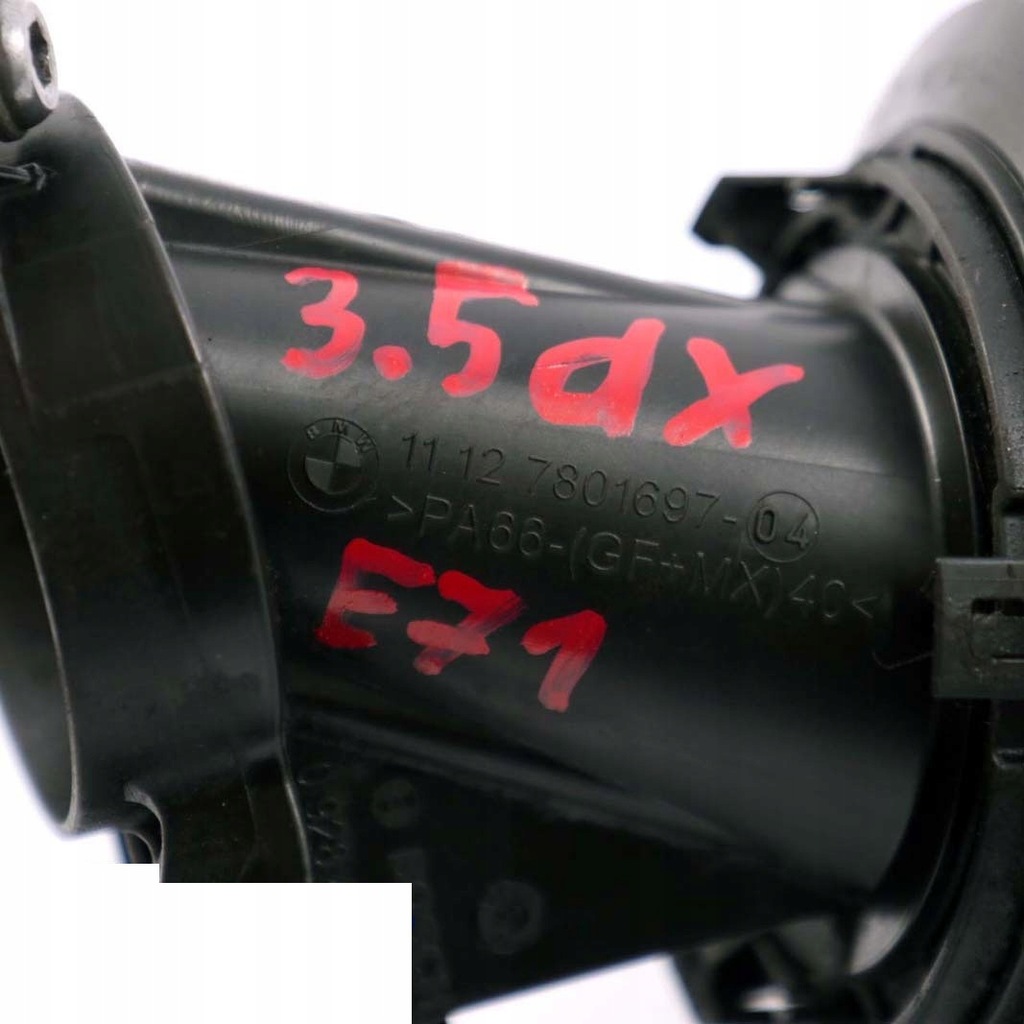 фото №9, Bmw x5 x6 e70 3.0sd 3.5d e71 35dx m57n2 патрубок заливной масла 7801697