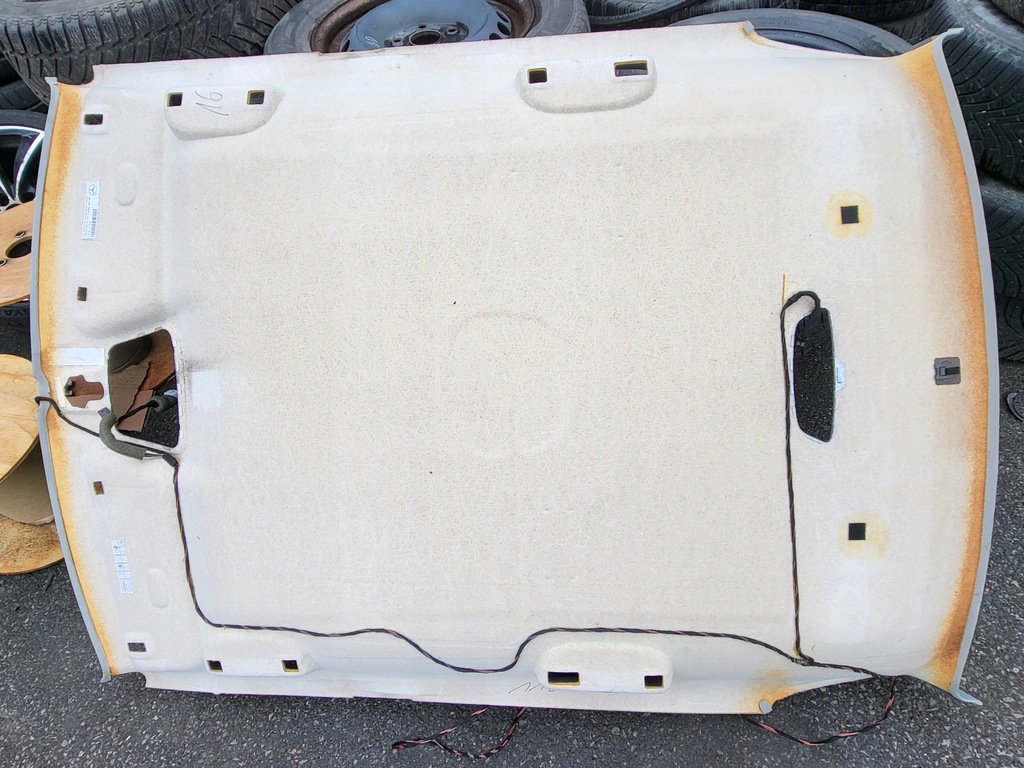 фото №7, Потолок жгут электропроводка mercedes c-kl w203 sedan серая оригинальный номер eu