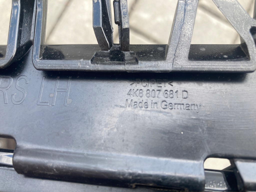 фото №7, Audi rs6 rs7 c8 19- решітка радіатора решітка бампера лівий перед 4k8807681d