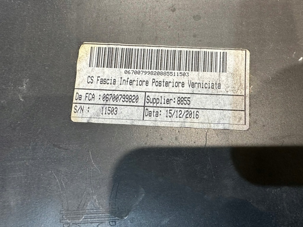 фото №12, Maserati levante диффузор накладка бампера 6700799820 670045349