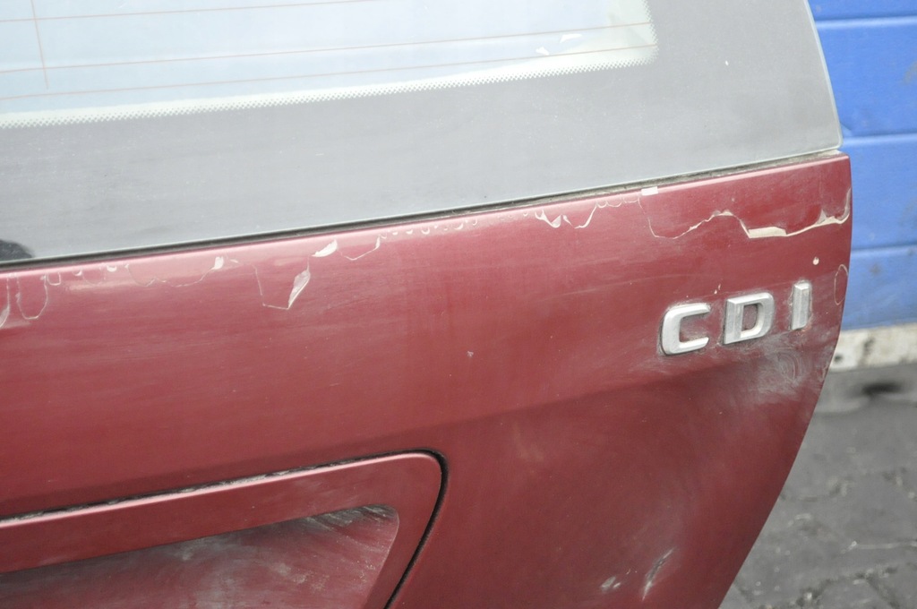 фото №14, Mercedes c w203 крышка багажника задняя задняя kombi стекло