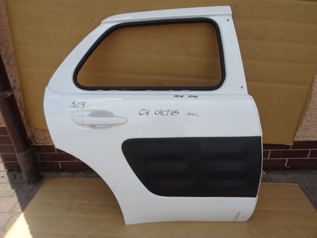 фото №1, Citroen c4 cactus двері праве задня відсутній скло