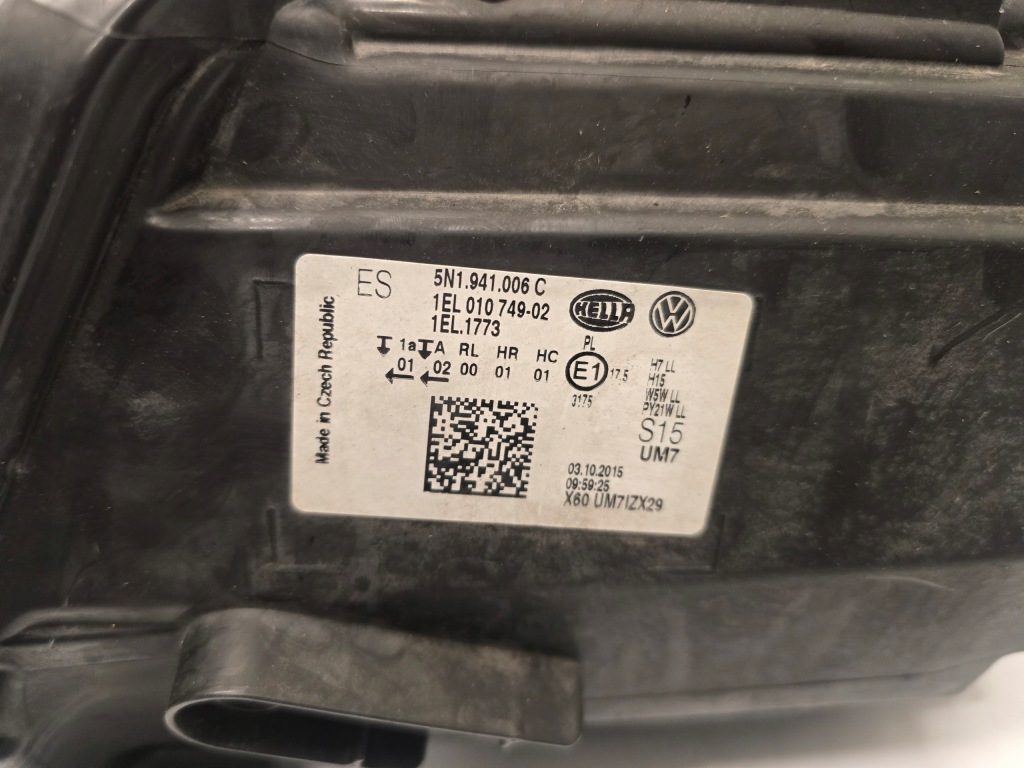 фото №6, Vw tiguan 5n12-lift фара правий 5n1941006c