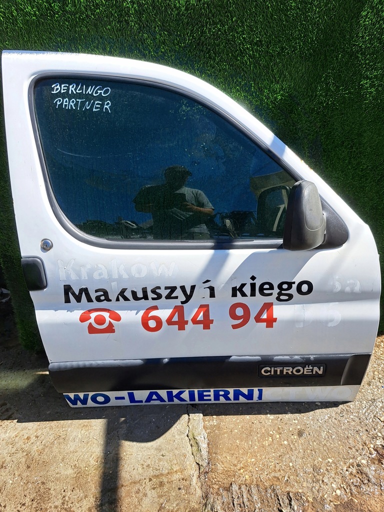 фото №1, Citroen berlingo peugeot partner дверь правый перед полный