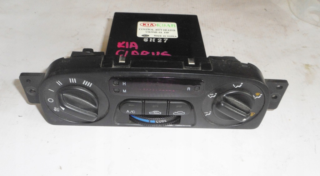 фото №1, Kia clarus панель обдув кондиционера ok9ab61190