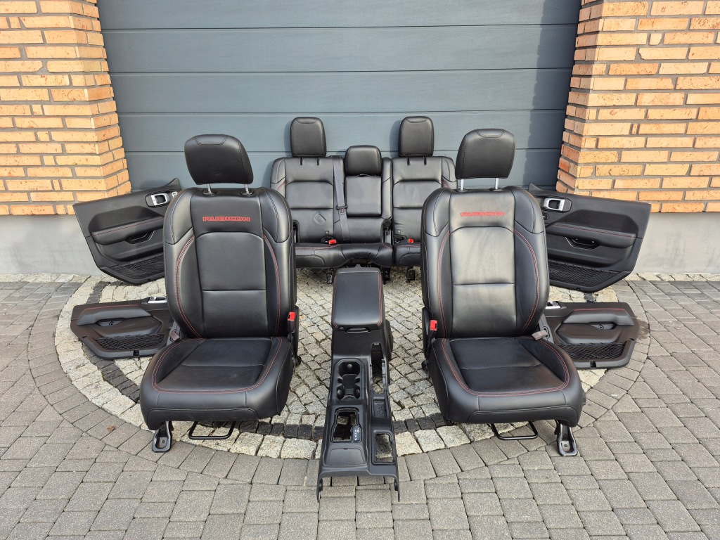 фото №1, Wrangler jl rubicon сиденья заднее сиденье обивка кожа комплект сидений