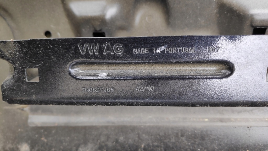 фото №5, Vw sharan 2 ii 10- крышка багажника задняя задняя