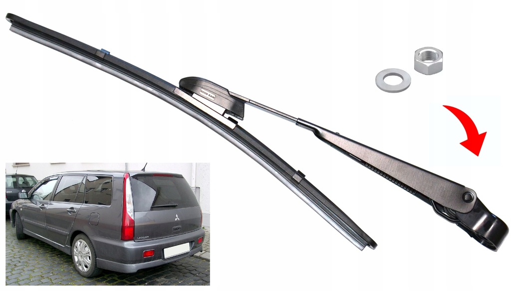 фото №1, Важіль задня двірник mitsubishi lancer kombi 2003-2008r