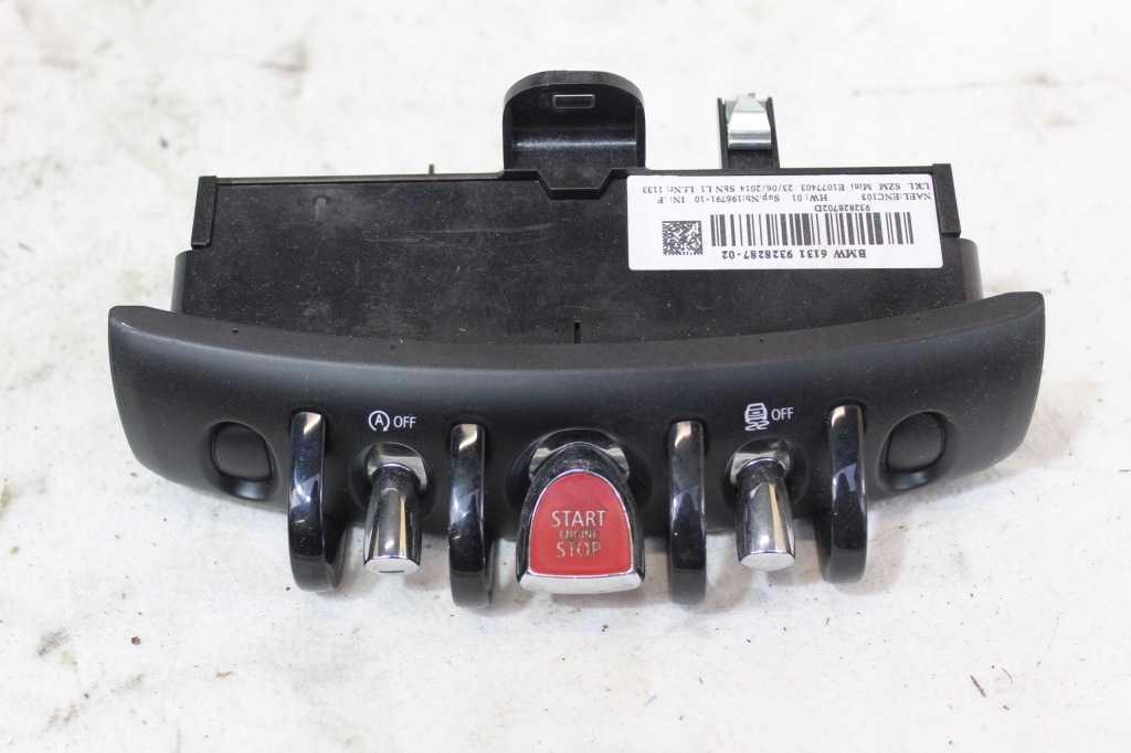 Купить Mini cooper one iii f55 f56 13-19 панель управление запуск стоп 9328287-04