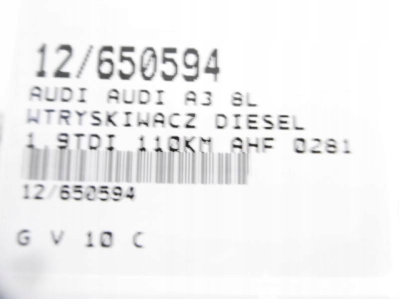 фото №7, Audi a3 8l инжектор 028130202p 1,9tdi kbel58p144