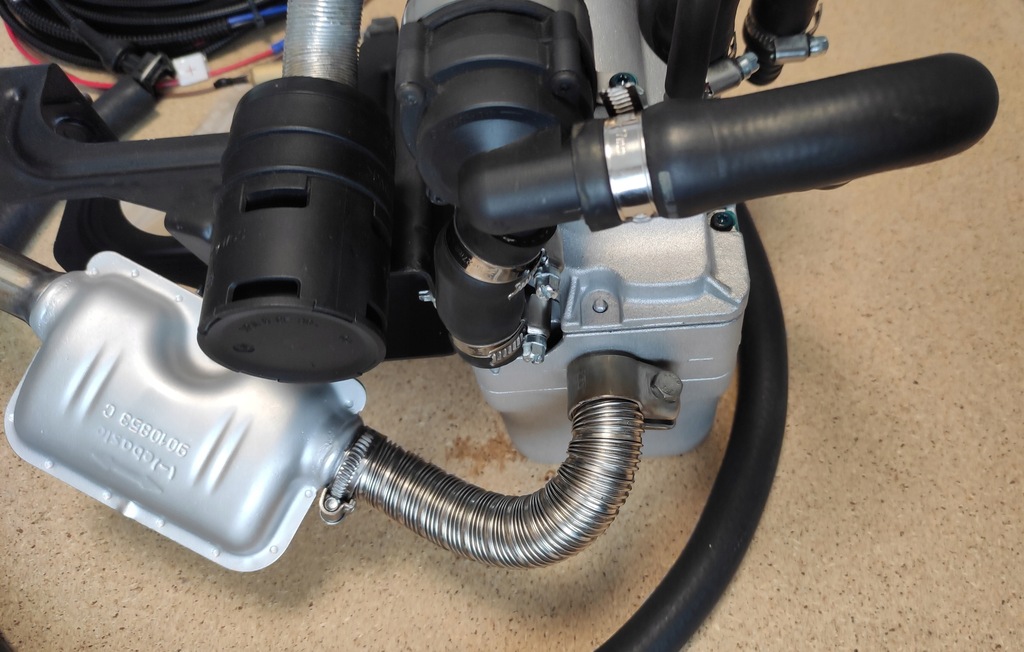 фото №10, Webasto citroen jumper fiat ducato peugeot boxer 5kw набір pilot t91