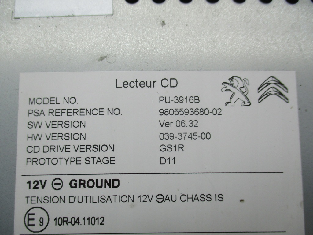 фото №7, Citroen c4 b7 ds4 10-18 считыватель навигации 9805593680