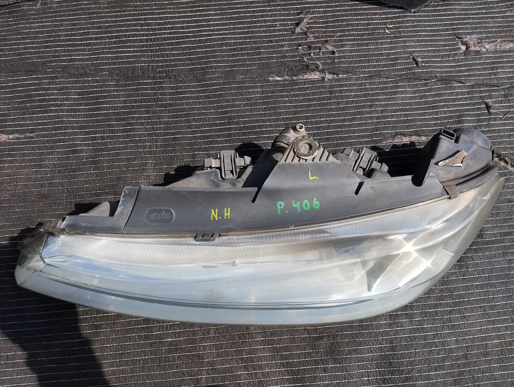 фото №9, Фара лампа peugeot 406 lift оригинальный номер лампы lift europa перед