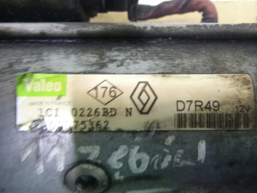 фото №6, Стартер renault laguna ii 1.9dci 2002r.