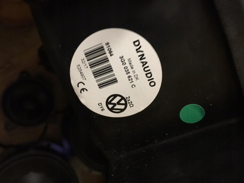 фото №13, Vw tiguan аудиосистема dynaudio динамик усилитель 5k0035453 5k0035456