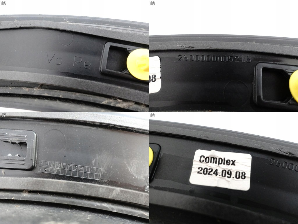 фото №14, Audi q8 sq8 4m8 s-line 18- молдинг накладка захист na крила перед права