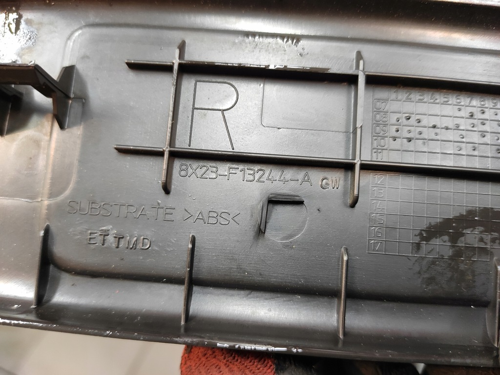 фото №10, Jaguar xf x250 молдинг порог накладки пороговые накладка na порог оригинал