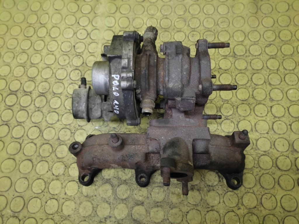 Купити Vw polo iv 1.4 tdi турбонагнітач 045145701